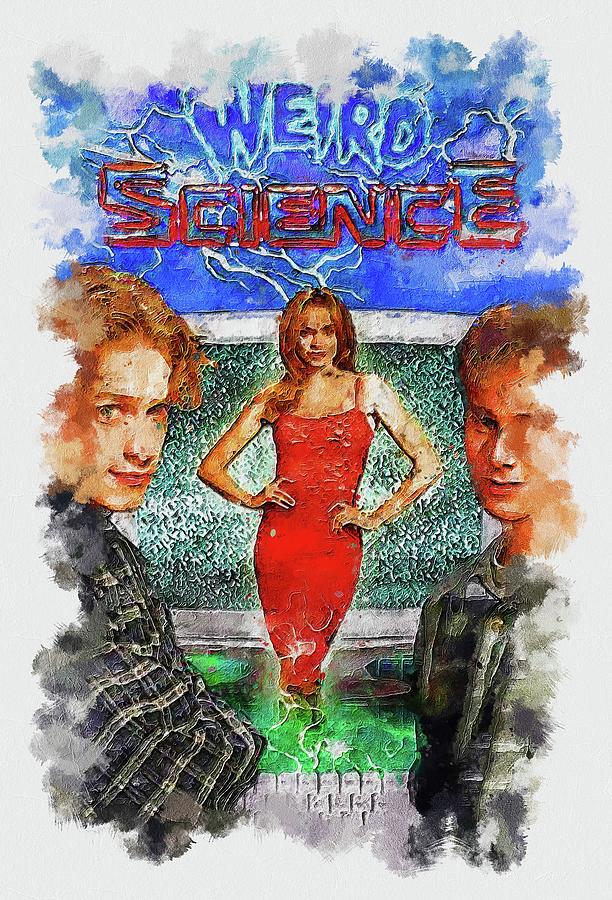 TV Show Weird Science Art Digital Art by Garett Harold - Pixels