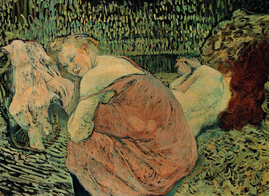 The Two Friends, 1895 Painting by Henri de Toulouse-Lautrec