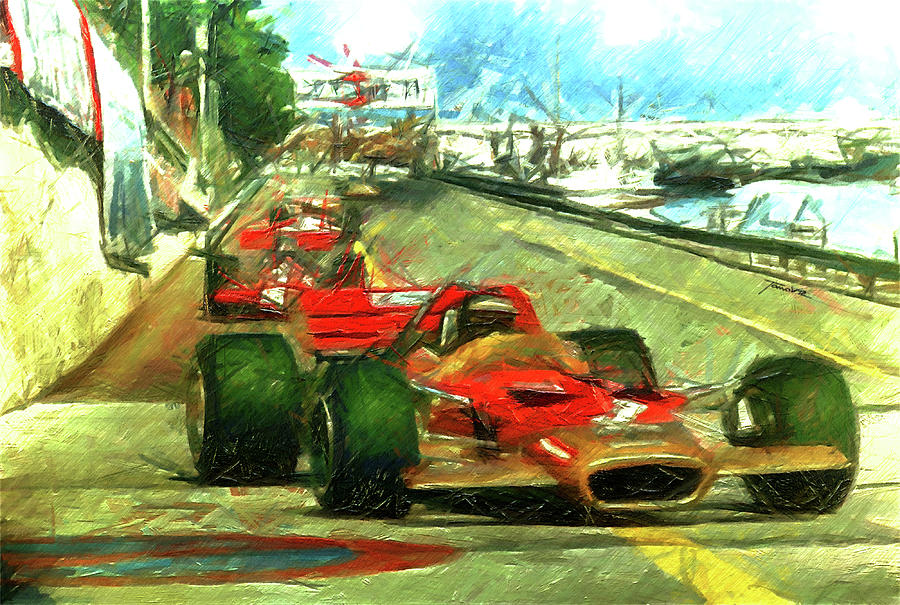 Type 49 #1 Painting by Tano V-Dodici ArtAutomobile