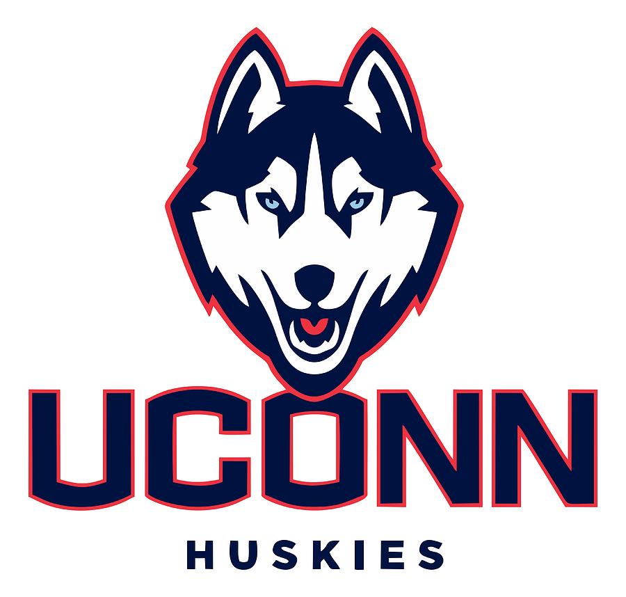 UConn Huskies men's basketball Digital Art by Red Veles