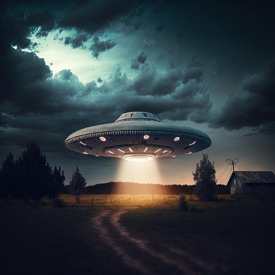 UFO Digital Art by Vitaliy Lytvyn - Fine Art America