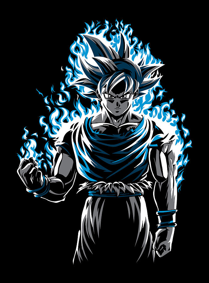 Ultra Instinct Digital Art by Gab Fernando - Fine Art America