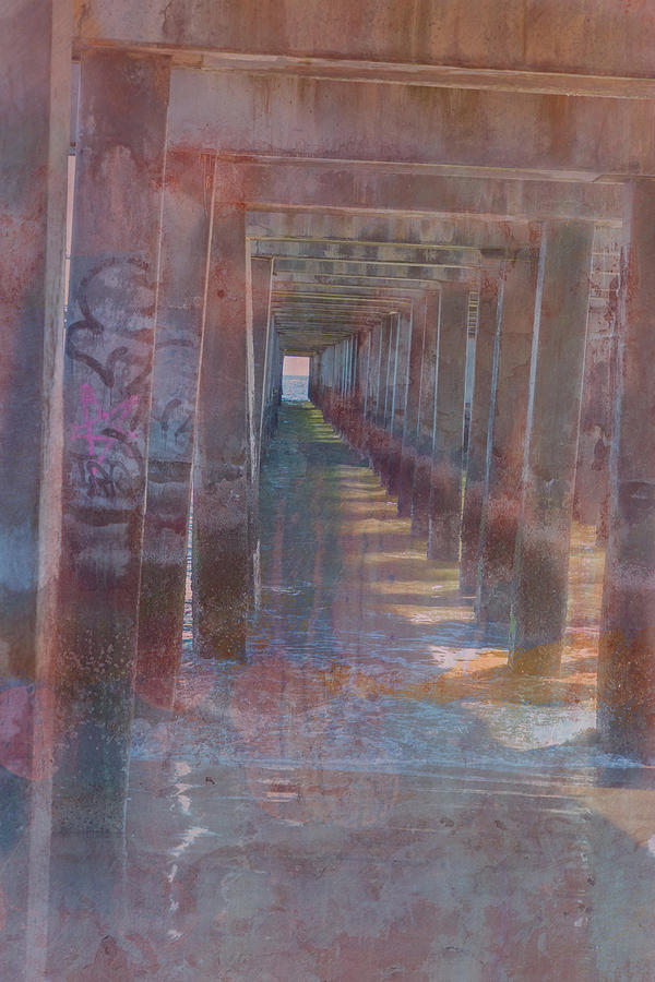 Under the Pier #1 Photograph by Cate Franklyn