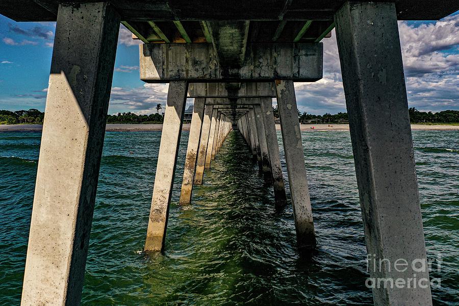Under the Pier #1 Photograph by Nick Kearns