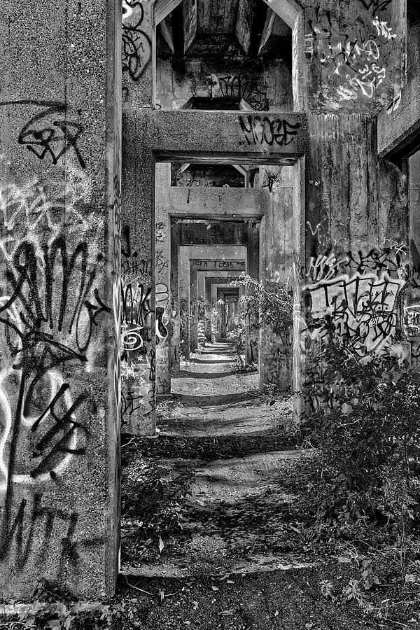 Underground Graffiti  #1 Photograph by Susan Candelario