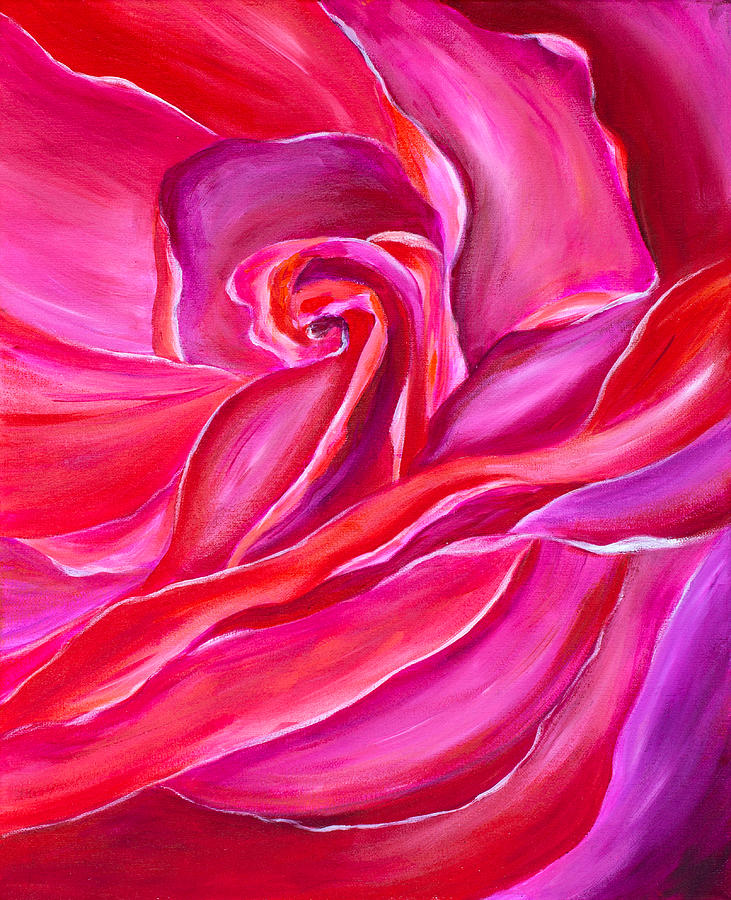 Nature Painting - Unfolding #2 by Iryna Goodall