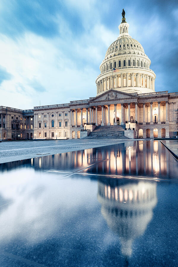 United States Capitol #1 Photograph by Uschools