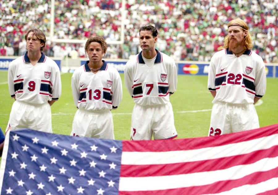 United States vs. Mexico - November 9, 1997 #1 Photograph by T. Quinn