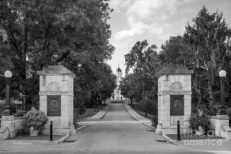University of Missouri Main Entry Photograph by University Icons