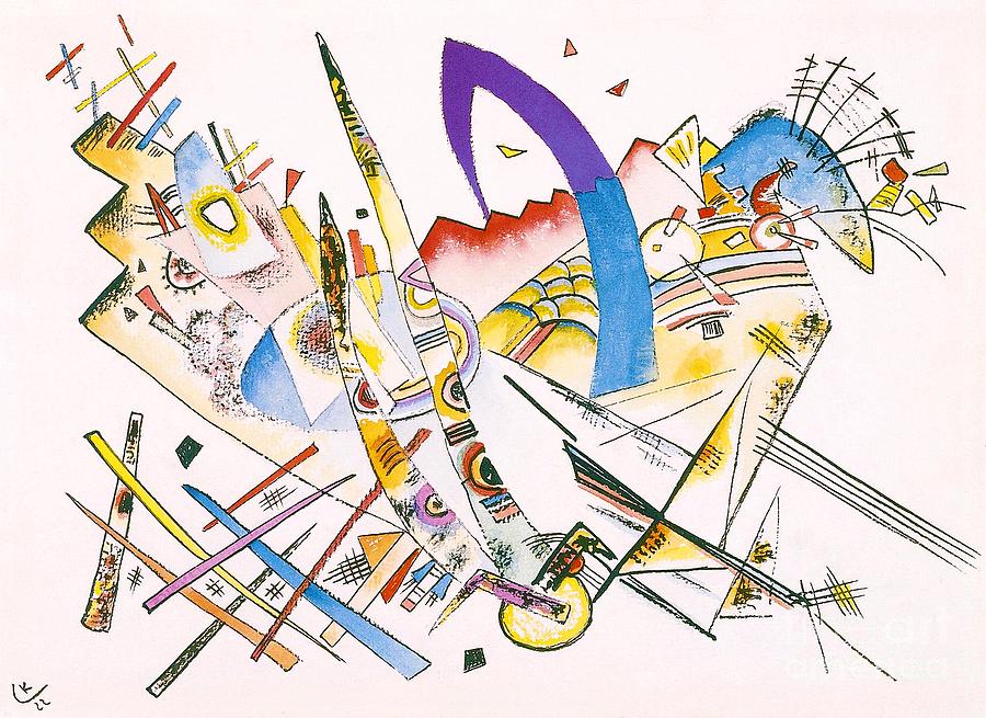 Untitled 1923 #1 Painting by Wassily Kandinsky
