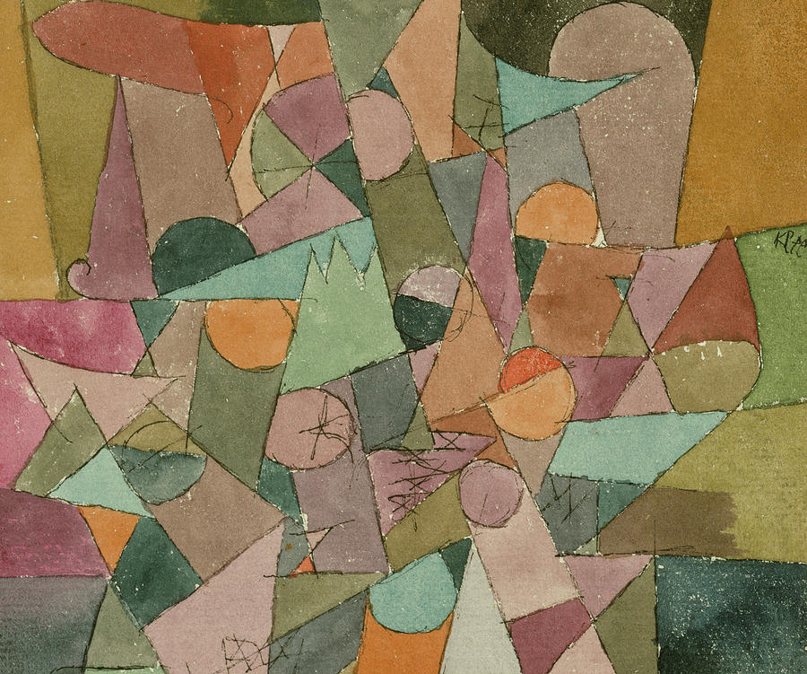 Untitled Abstract #2 Painting by Paul Klee Untitled Abstract #2 Painting by Paul Klee
