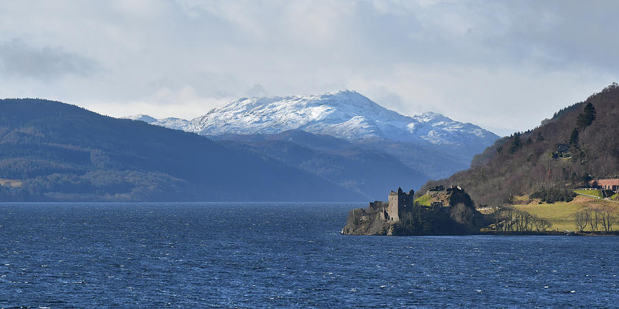 Urquhart Castle in Winter #1 Photograph by Veli Bariskan