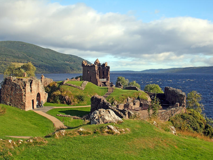 Urquhart Castle, Scotland #1 Photograph by Rfwil