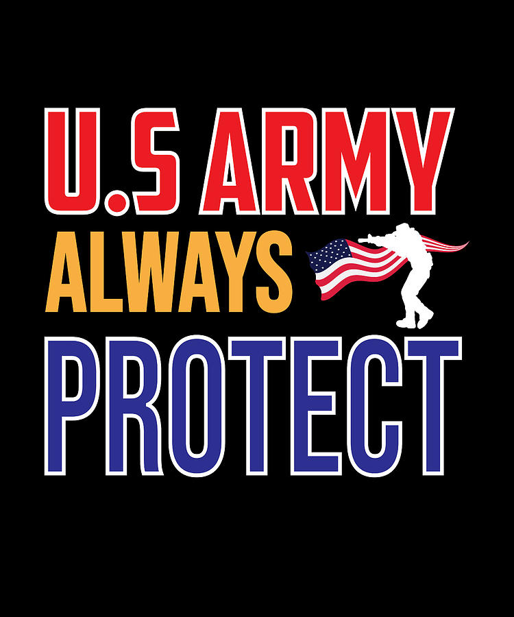 US army always protect Digital Art by Alberto Rodriguez