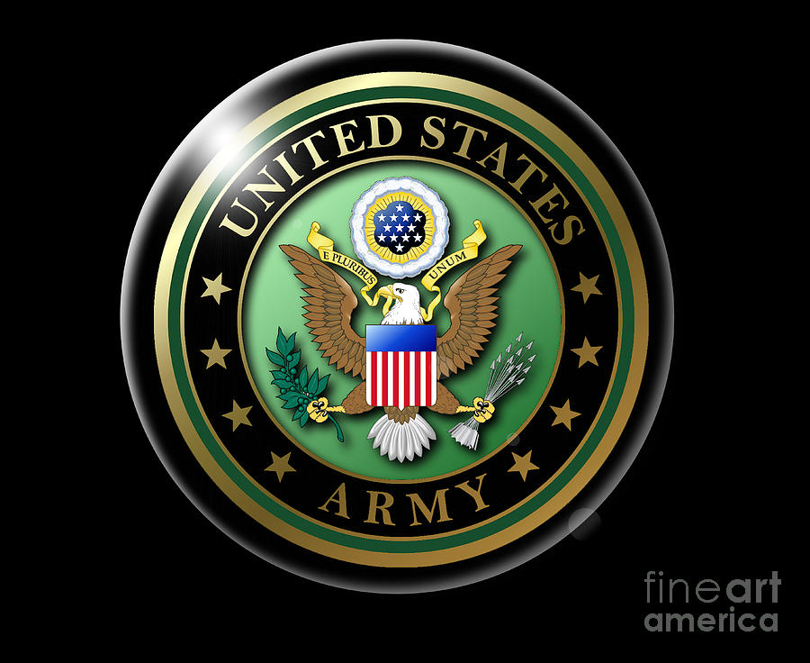US Army #1 Digital Art by Bill Richards