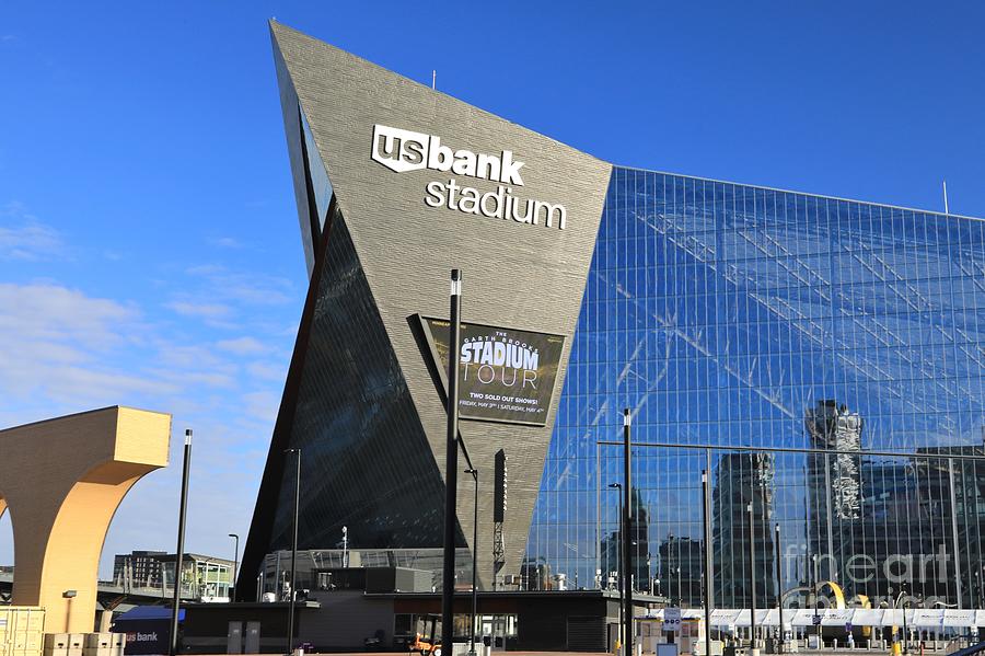 US Bank Stadium Minnesota Vikings Photograph by Douglas Sacha - Fine ...