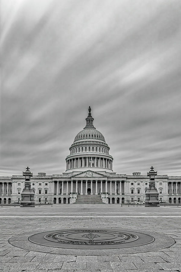 US Capitol Building #1 Photograph by Susan Candelario