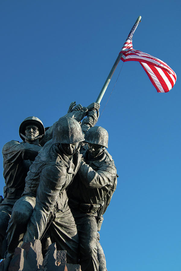 US Marine Corps War Memorial - 2 Photograph by Riccardo Forte