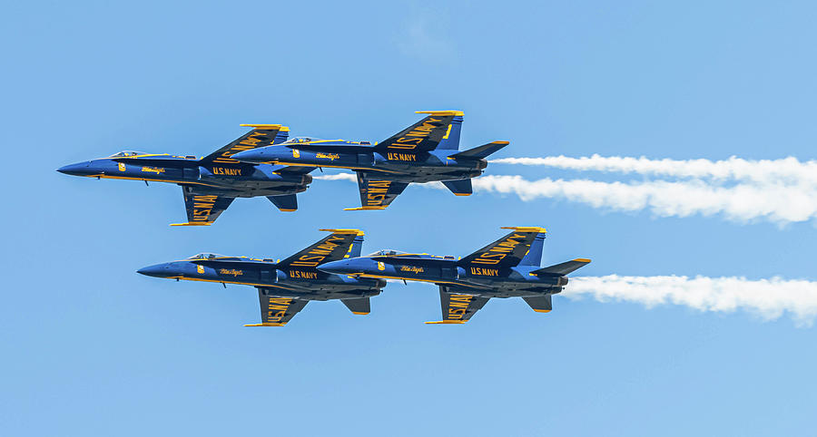 U.S. Navy Blue Angels Photograph by Tom Jersey - Fine Art America
