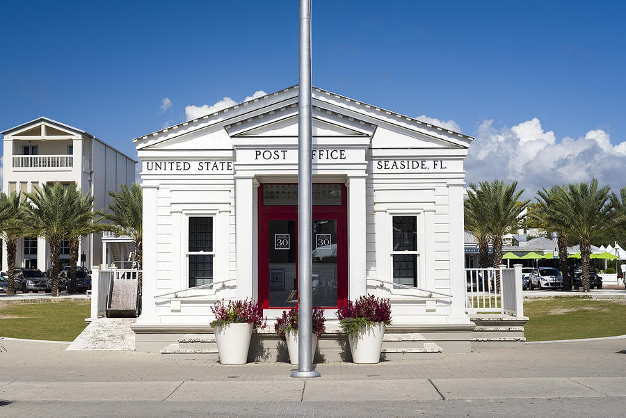 U.S. Post Office in Seaside, Florida #1 Photograph by Dean Fikar