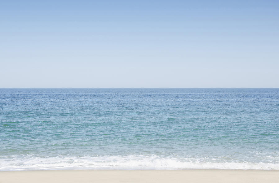 USA, Massachusetts, Nantucket, Seascape with surf on sandy beach #1 Photograph by Chris Hackett