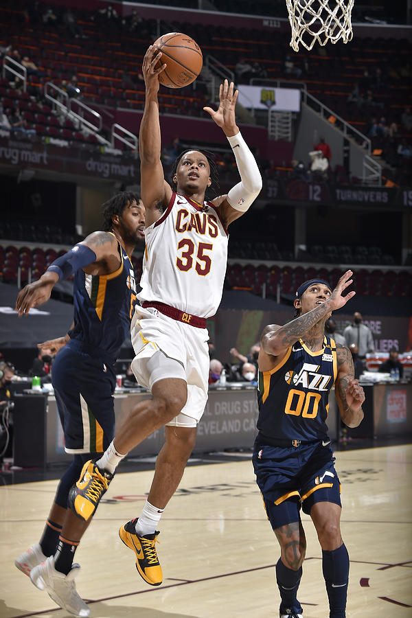 Utah Jazz v Cleveland Cavaliers #1 Photograph by David Liam Kyle