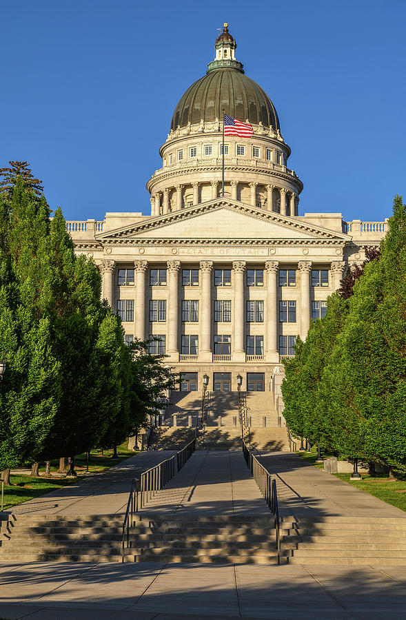 Utah State Capitol building on a sunny day in Salt Lake City, UT #1 Photograph by Miroslav Liska Utah State Capitol building on a sunny day in Salt Lake City, UT #1 Photograph by Miroslav Liska