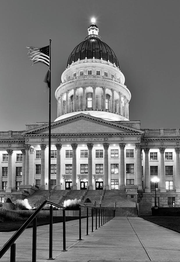 Utah State Capitol #1 Photograph by Jerry Fornarotto