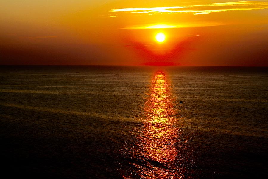 Sunrise On  Atlantic Beach Photograph