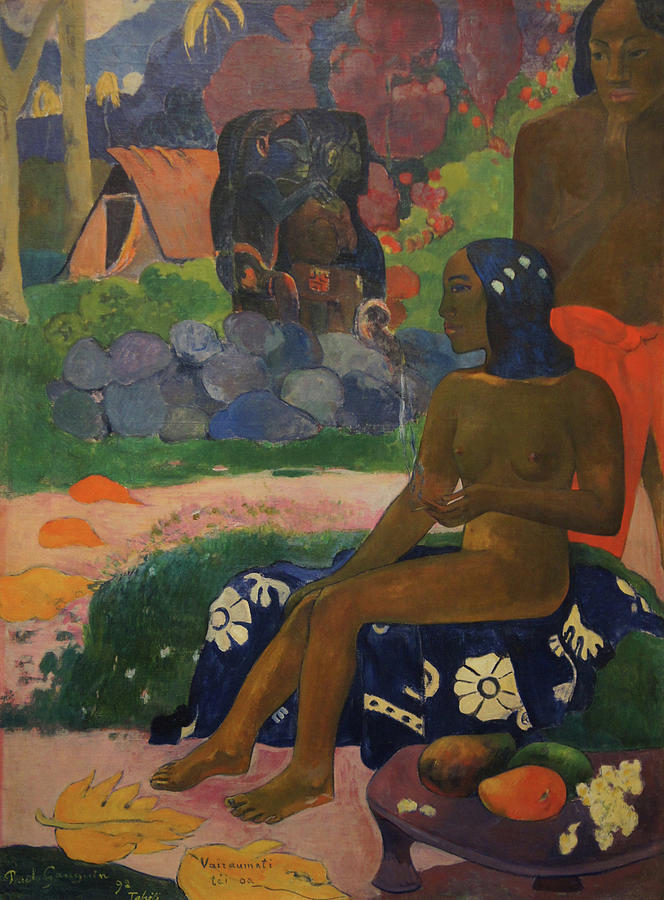 Vairaumati Tei Oa #1 Painting by Paul Gauguin
