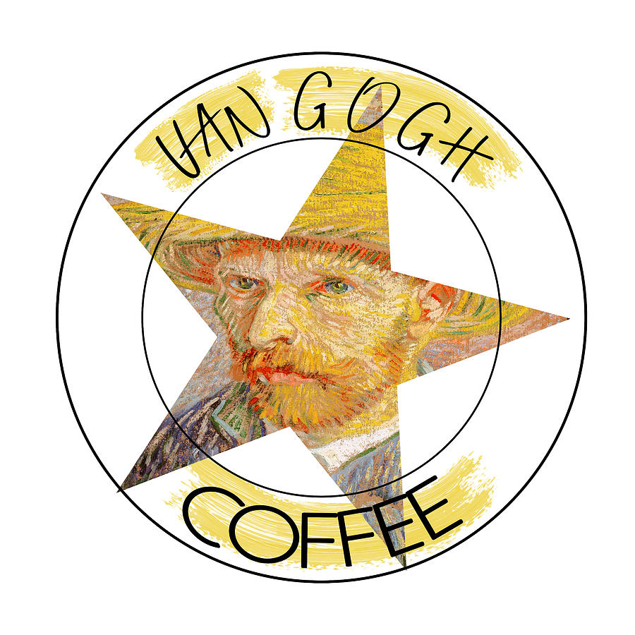 Van Gogh Coffee Digital Art by Bob Pardue