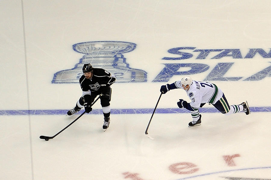 Vancouver Canucks v Los Angeles Kings - Game Four #1 Photograph by Juan Ocampo
