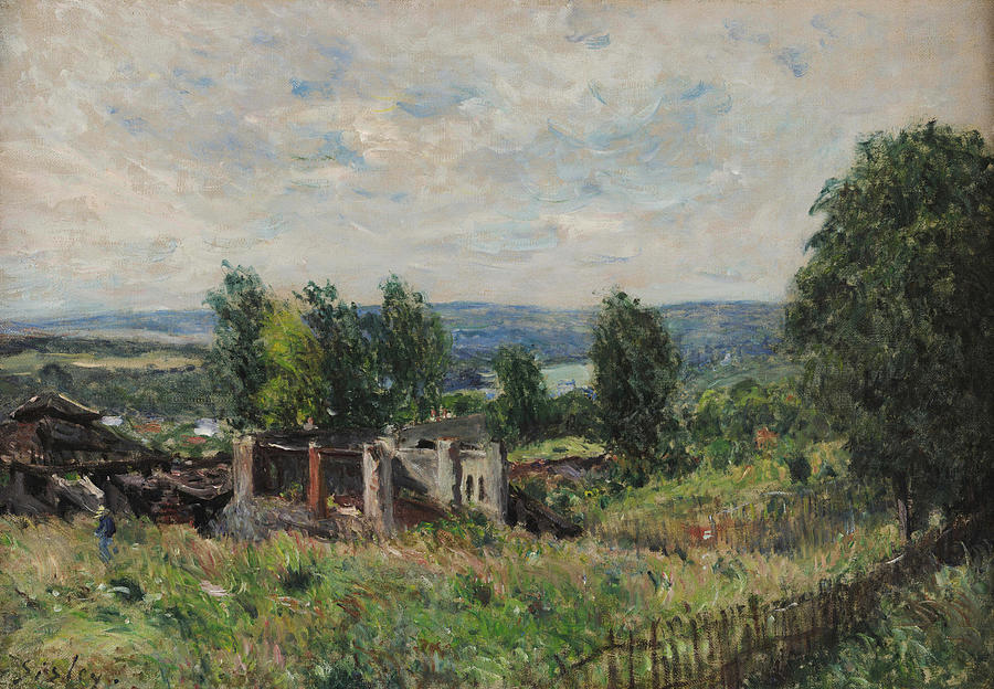 Alfred Sisley Painting - Vento e sole  #1 by Alfred Sisley