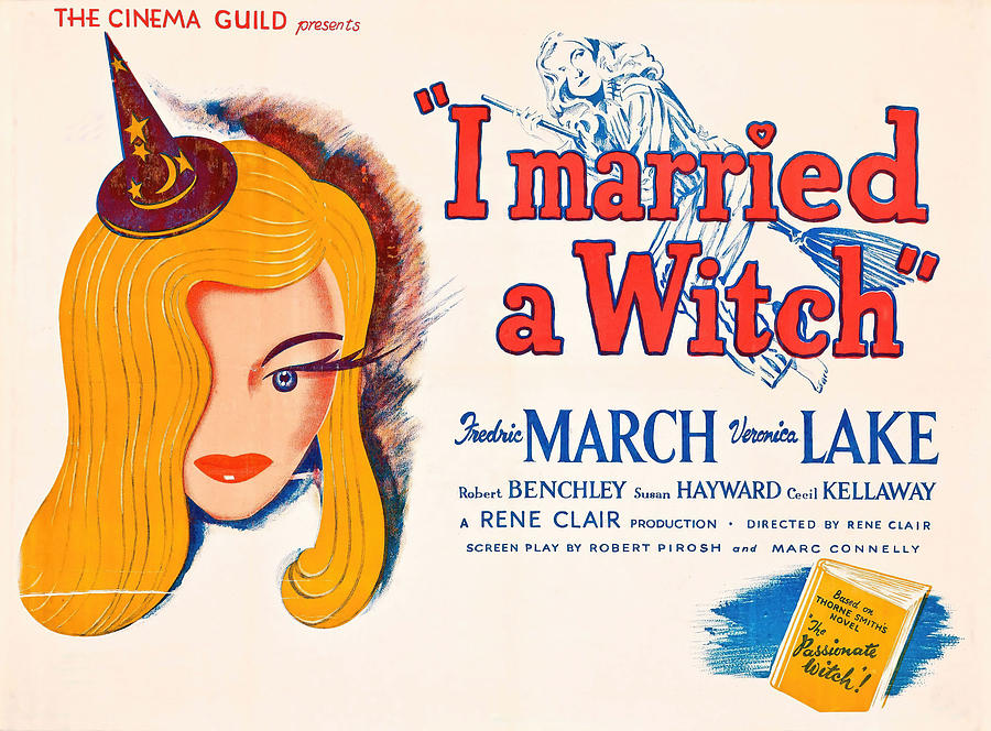 VERONICA LAKE in I MARRIED A WITCH -1942-, directed by RENE CLAIR. #1 Photograph by Album VERONICA LAKE in I MARRIED A WITCH -1942-, directed by RENE CLAIR. #1 Photograph by Album