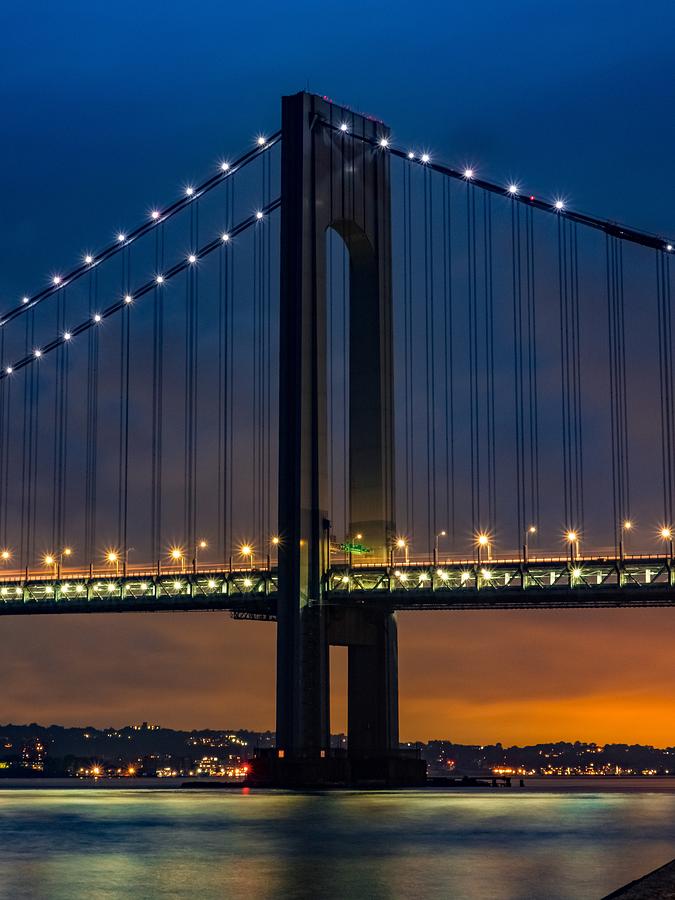 Verrazano Narrows Bridge Photograph by Images By Double D - Fine Art ...