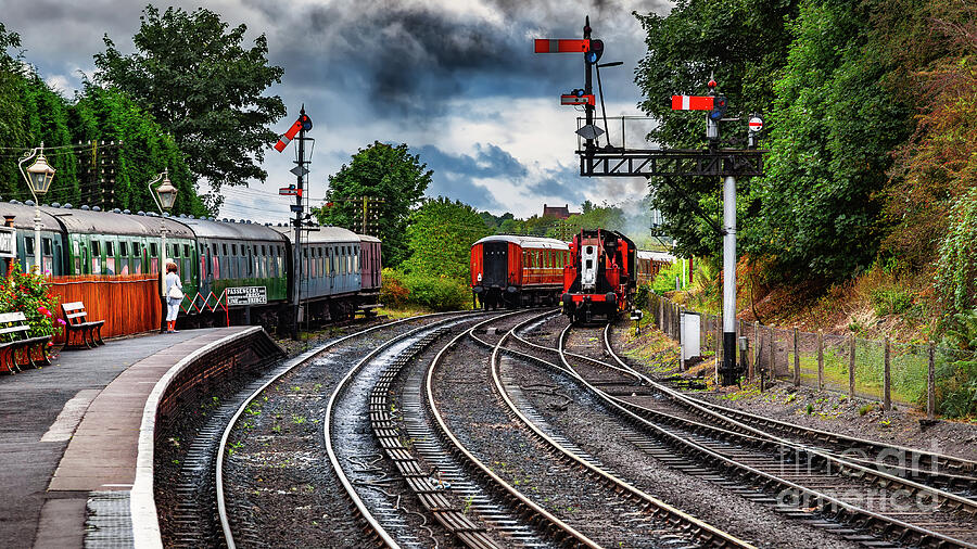 Victorian Railway Station Photograph by Adrian Evans - Fine Art America