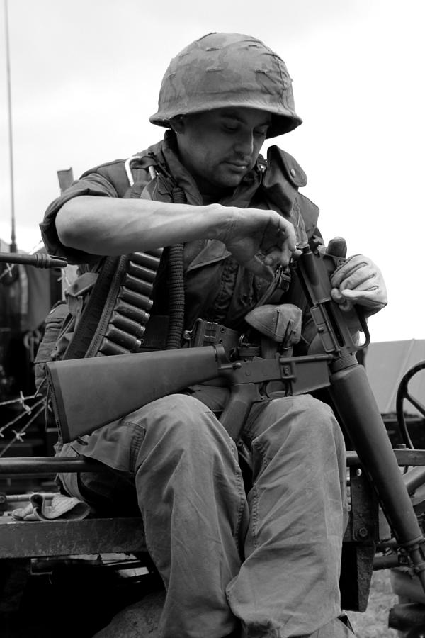Vietnam Soldier. #1 Photograph by Johncairns