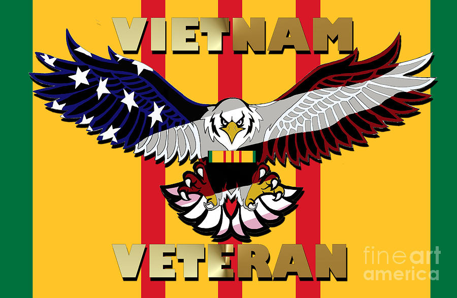 Vietnam Veteran #1 Digital Art by Bill Richards