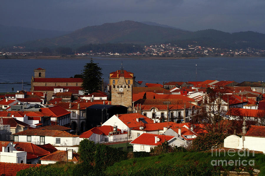 View Over Caminha and River Minho Northern Portugal Photograph by James Brunker