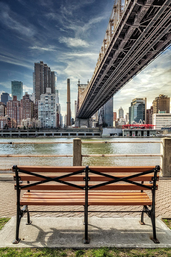 View To NYC From Roosevelt Island #1 Photograph by Susan Candelario