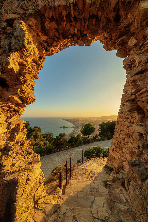 Blanes Photograph - Views To Blanes From The Castle by Vicen Photography Blanes Photograph - Views To Blanes From The Castle by Vicen Photography