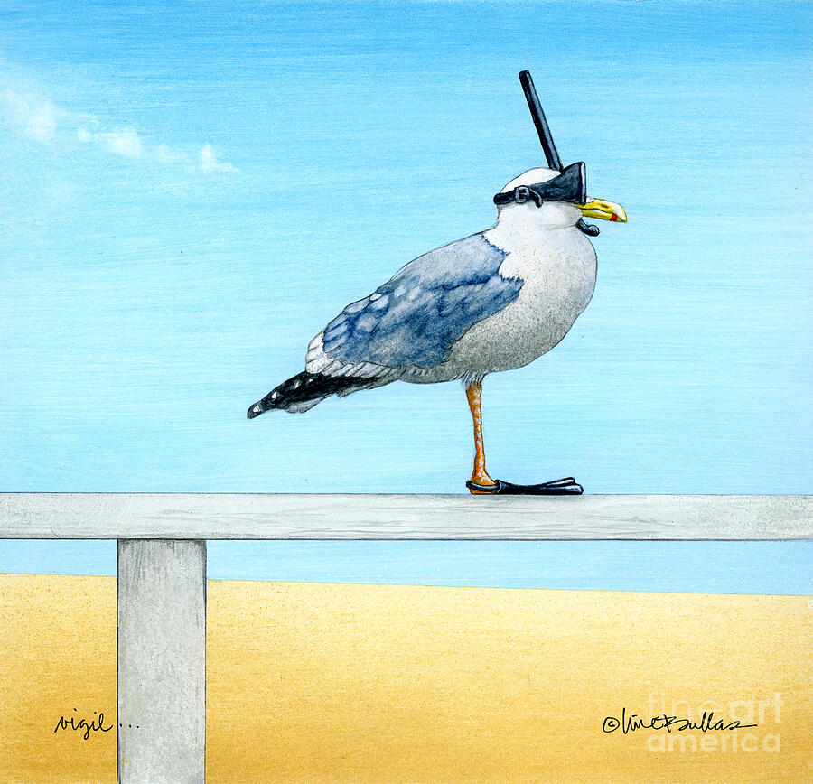 Vigil... #2 Painting by Will Bullas Vigil... #2 Painting by Will Bullas