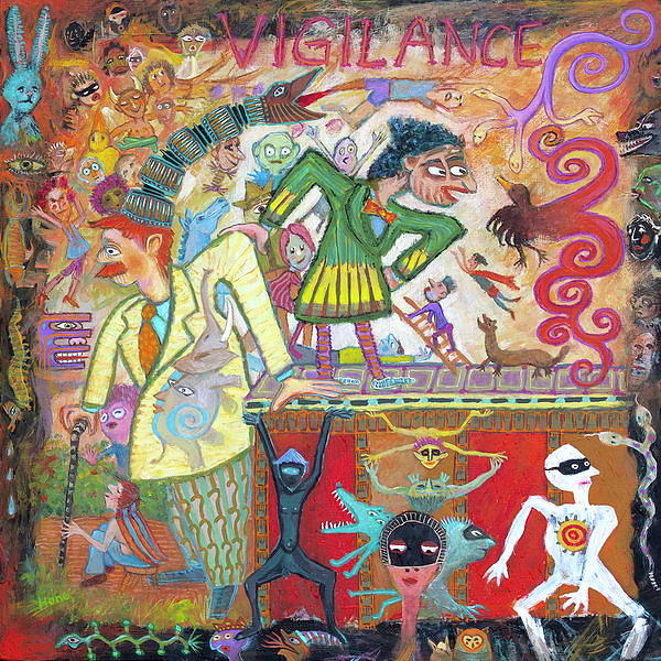 Vigilance #1 Painting by Hone Williams