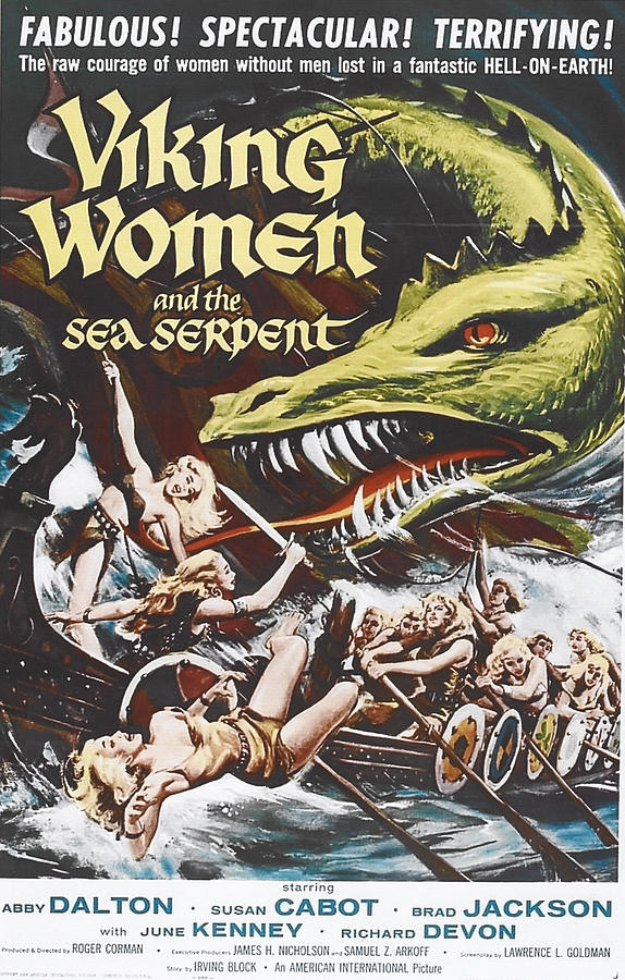 Viking Women and the Sea Serpent #1 Photograph by Steve Kearns