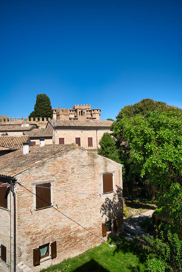 Village and Castle of Gradara, Marche #1 Photograph by Mauro Tandoi