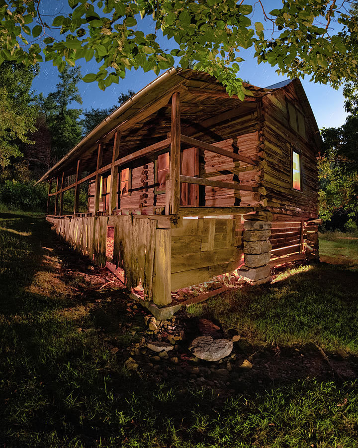 Villines Cabin #1 Photograph by Hal Mitzenmacher