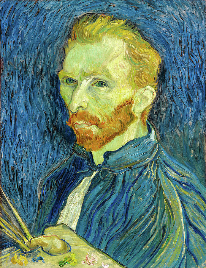 Vincent Van Gogh Painting - Vincent van Gogh Self-Portrait #1 by Vincent van Gogh