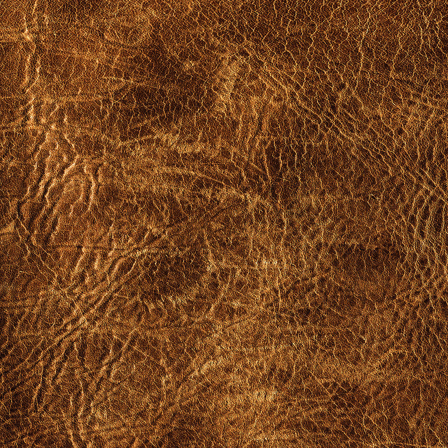 Vintage brown leather texture Photograph by Julien - Fine Art America