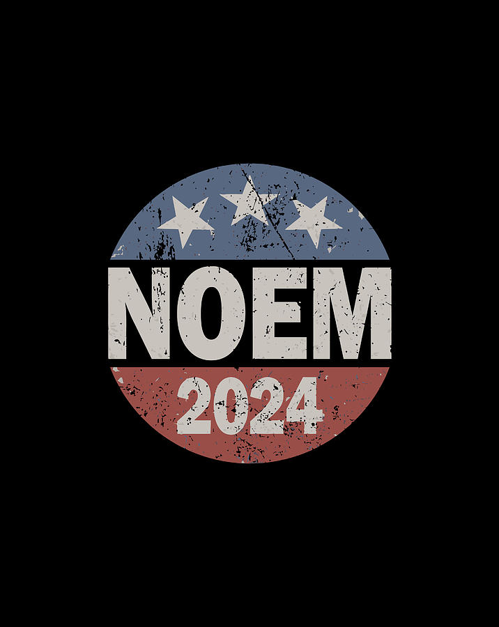 Vintage Kristi Noem 2024 Drawing by Hai Trieu Koh Sue Mei