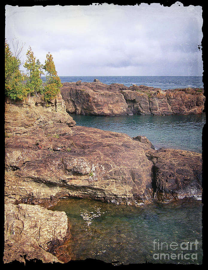 Vintage Lake Superior #1 Photograph by Phil Perkins